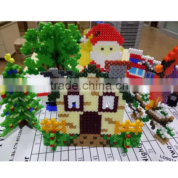 2017 Diyfashion 5mm 36Colors Perler Fuse Beads Box Set of Diy Educational Toys for Kids photo-2