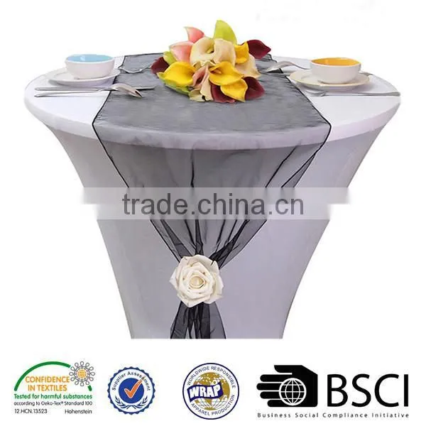 Organza Wedding Table Runners and Banquet Chair Sashes