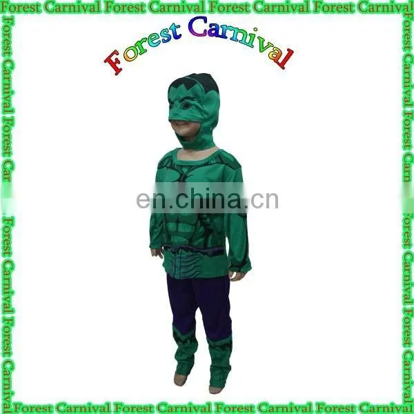20141310 Green Giant Hulk Costume Child Perform Costumes photo-2