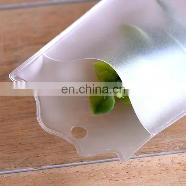 Custom Size Transparent Plastic Packaging Bag Frosting Pvc Bag China Manufacture Packaging Bag photo-5