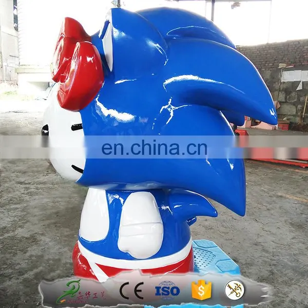 KAWAH Fiberglass Garden Decoration Cartoon Characters Sonic photo-4