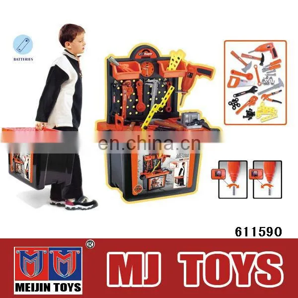 Hot Intelligence Plastic Toy Mechanic Tool Box Set for Sale
