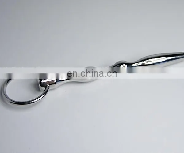 Insertable Stainless Steel Penis Plug Glans Ring photo-4
