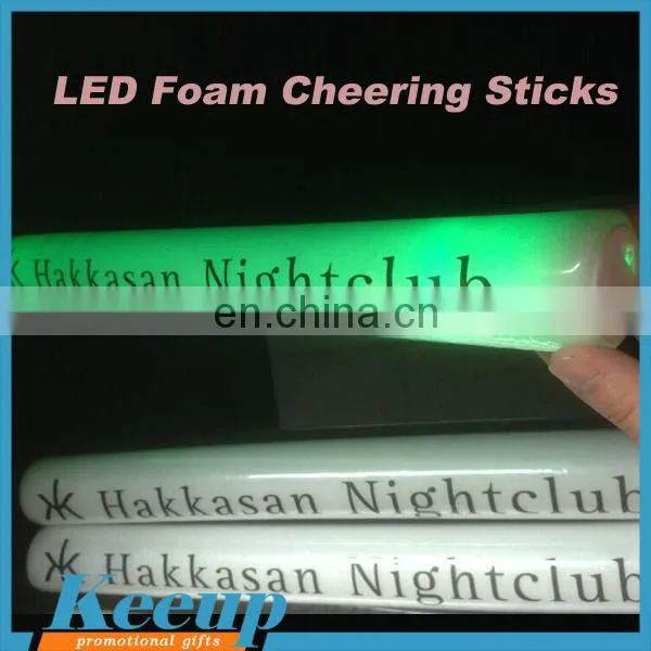 Cheap Promotional Gift Custom Led Foam Glow Stick photo-2