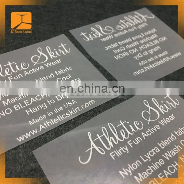 Custom Iron on Heat Transfer Label for t Shirt photo-3