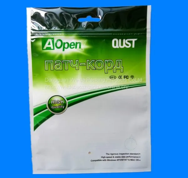 Dongguan Factory Custom All Kinds of Plastic Bag Composite Bag Flat Pocket Zipper Bag