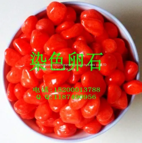 Colored Gravel Colored Stone Granules Colored Stones of Attractive Color for Ornamental Purposes photo-5