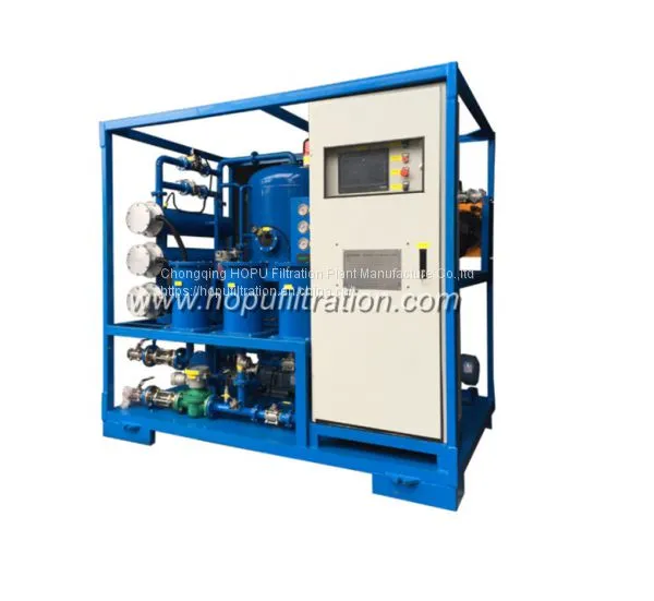 Mobile Trailer Wheel Mounted Vacuum Transformer Oil Filtration Plant for Series ZYM