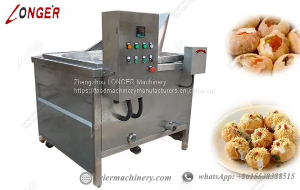 Industrial Automatic Frying Machine For Pani Puri Commercial Use Online Sale photo-2