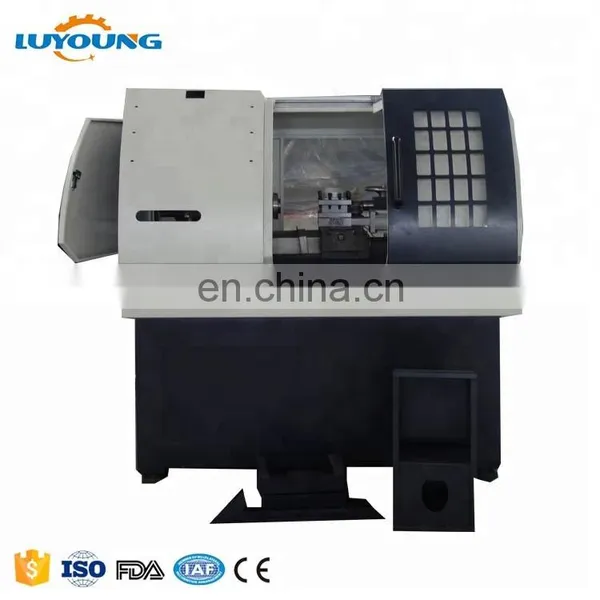 H36 Cheap Low Cost Cnc Working Aluminium Lathe Machine photo-4