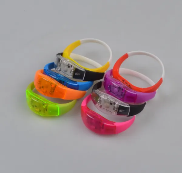 Silicone Bracelet Glow Radio Controlled Led Wristband photo-2