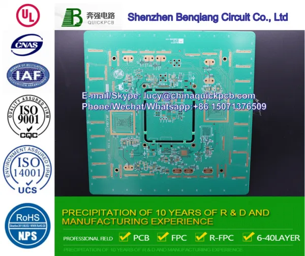 Circuito Stampato PCB ROGERS Con ENIG photo-4