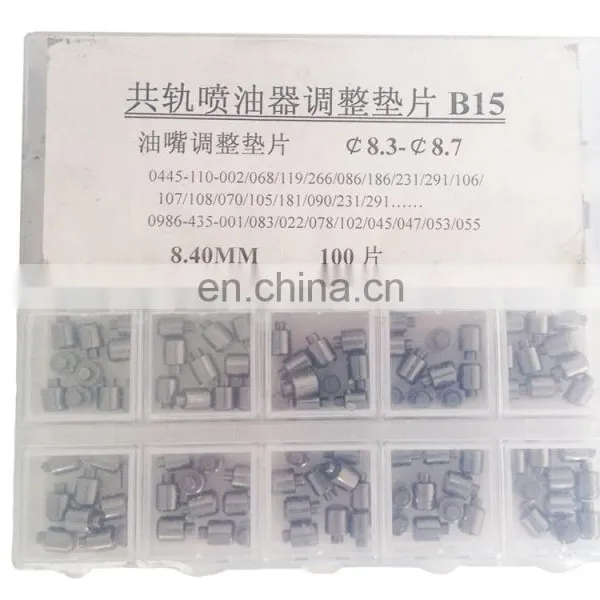 Common Rail Parts Injector Adjusting Shims B15 Injector 0445110002 Adjusting Gasket photo-3