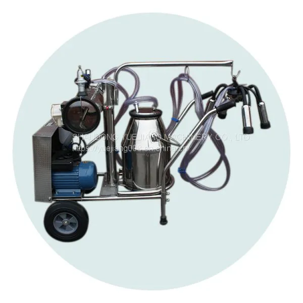 Farm Equipment Dairy Small Mobile Portable Mini Automatic Cow Milking Machine With Price photo-4