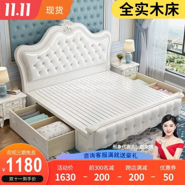 White Toddler Wood Bunk Bed for Adults photo-3