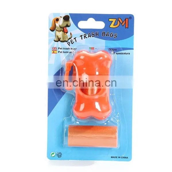 Bone Shape Dispenser Portable Pet Dog Waste Bag With Dispenser Dog Poop Bag photo-4