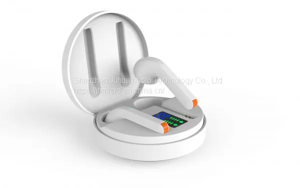 Wireless Handfree Mini Digital Display Power Smart Touch TWS Earbuds Bluetooth photo-4