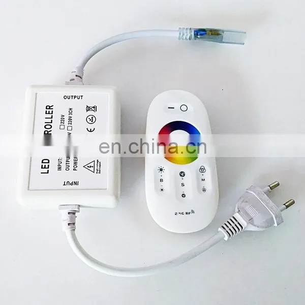 2.4G Controller Touch Dimmer RF Remote for LED RGBW 5050 Light Strip photo-3