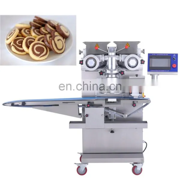 Good Quality Automatic Two Colors Panda Shape Cookies Making Machine photo-2
