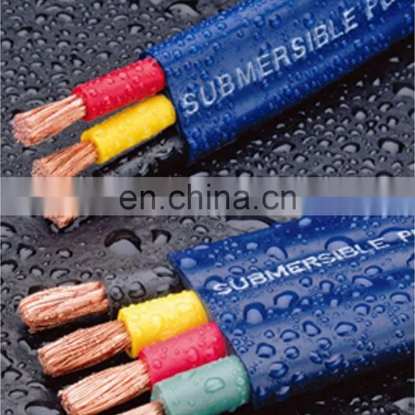 Pay Later Waterproof PVC or RUBBER Insulation 2 Core 16mmsubmersible Motor/pump Winding Cable photo-2