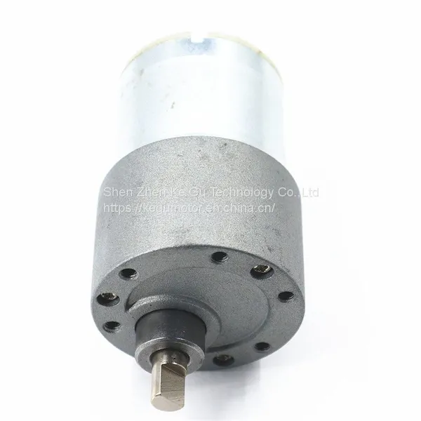 High Torque DC Planetary Reduction 37mm Gear Motor 24v Reducer Motor photo-4