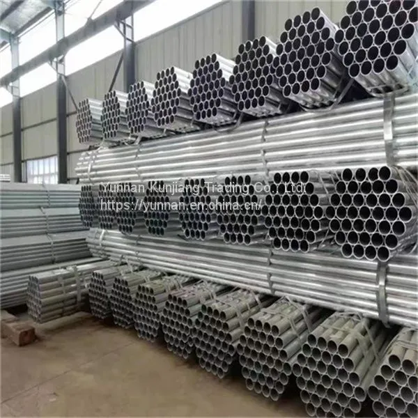 Yunnan Galvanized Steel Pipe Wholesale Q235 Hot Dip Galvanized Steel Pipe Greenhouse Vegetable Steel Pipe Specifications Are Complete photo-4