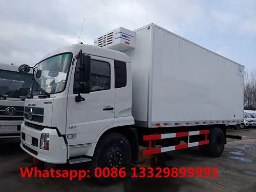 Factory Sale Dongfeng Tianjin 4*2 RHD 10tons-15tons Refrigerated Truck for Sale, Frozen Van Box Truck for Sale photo-2