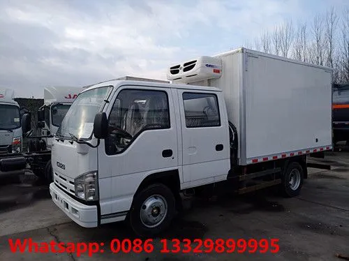 HOT SALE! ISUZU Brand 4*2 LHD Double Cabs 1.5T-2T Refrigerated Truck for Sale, photo-3