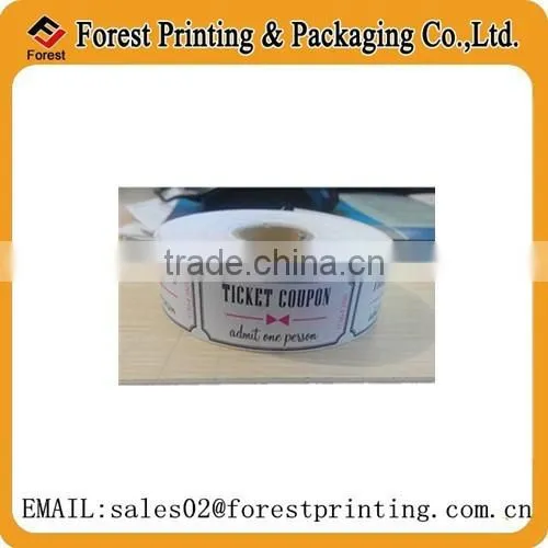 Printed Admit One Ticket,Single Roll Raffle Ticket photo-2
