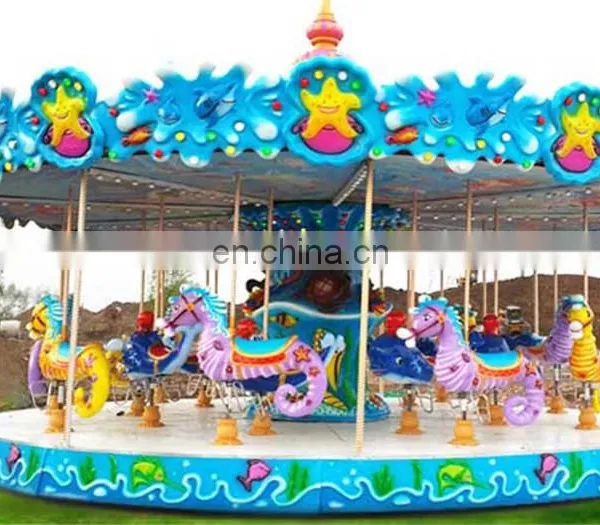 Theme Park Amusement Machinery Equipment Carousel for Kiddie for Sale photo-2