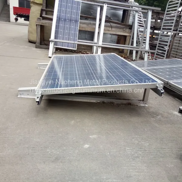 Metal L Foot Roof Mounting System Accessories Solar Power Panel Installation Kits With Screw photo-3