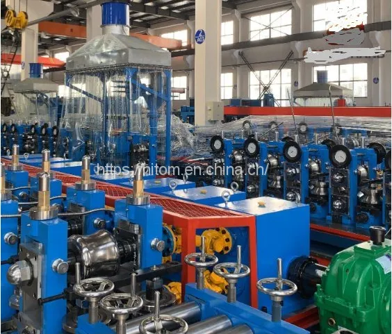 Black Carbon Steel High Frequency Seam Welded Profile Production Line photo-3