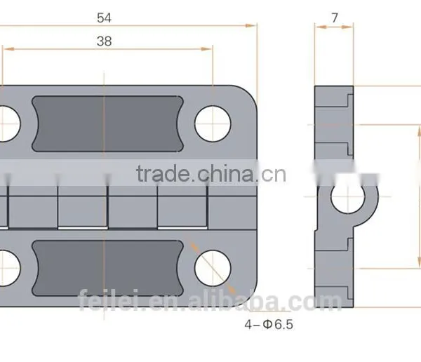 CE Rohs China Factory Direct Selling Zinc Alloy Hinge photo-4