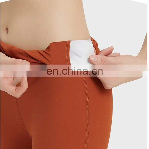 Tiktok High Waist Tummy Control Sports Yoga Leggings With Hidden Pocket Women Slim Fit Peach Hip Gym Fitnss Wear Tight Pants photo-3