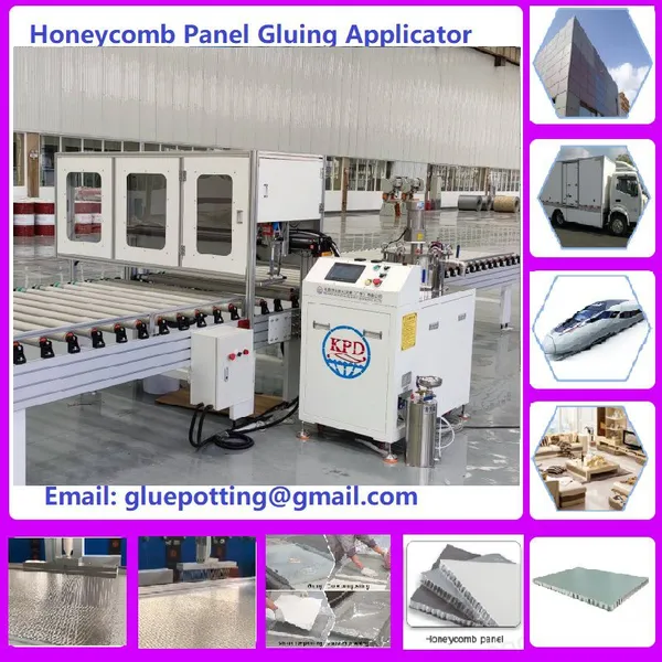 Fully Automatic Glue Spraying Machine for Honeycomb Panel PVC Sandwich Panels photo-3