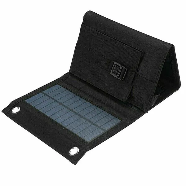10W Solar Folding Pack Charger, Photovoltaic Charging Board, Outdoor Mobile Phone Camping Use photo-4