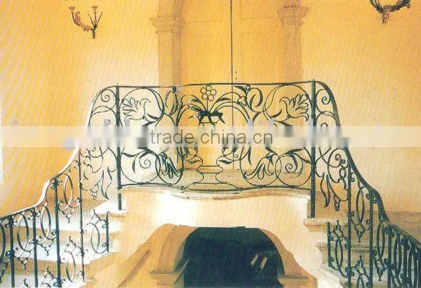 New Design Stair Railling Iron Wrought Iron Component photo-4
