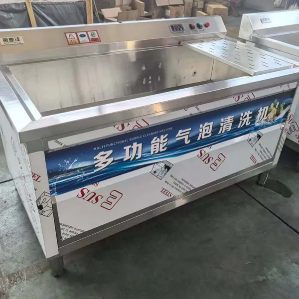 Commercial-Grade Ultrasonic Vegetable Washer with High-Frequency Technology for Food Industry Applications