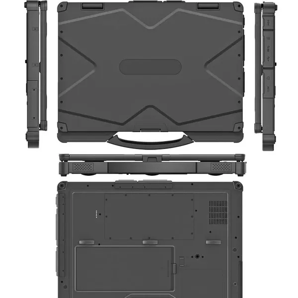 HR14i5 Hidon Factory 14'' Intel 11 Generation Core I5-1235U Win 11 16GB+256GB 4G Rugged Notebook Industrial Laptop Rugged Computer Pc photo-3