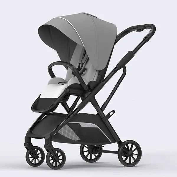 Hot Sale Luxury Baby Stroller Easy Folding Baby Jogger EN1888 Certified Lightweight Travel Baby Pushchair Pram photo-2