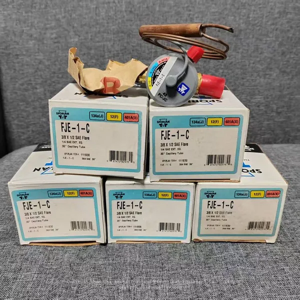 SPRLAN S.P.R.L.AN Thermal Expansion Valve FJE-1-C 1 Cold Hammer, Refrigeration Unit Spare Parts Air Conditioning photo-5