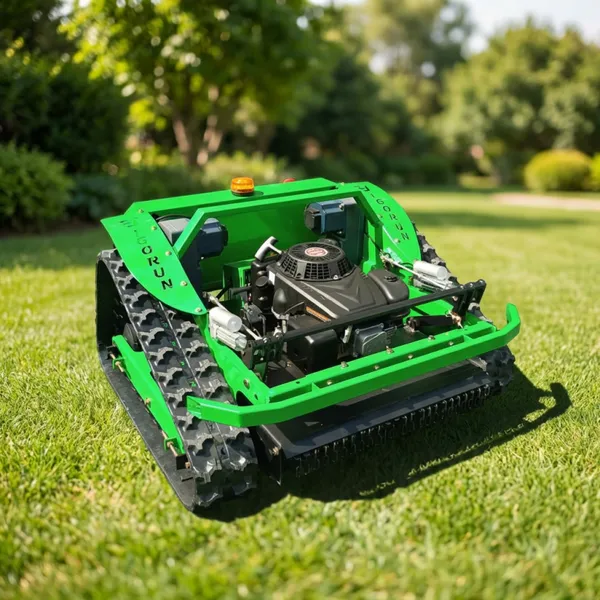 Robot Lawn Mower Brushless Walking Motor Gasoline Engine Bearing Gear 200M Long Distance Remote Control Grass Cutting Machine