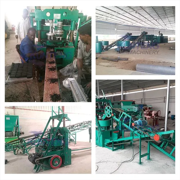 Industrial Honeycomb Coal Stamping Machine Palm Kernel Shell Carbon Powder Forming Machine photo-4