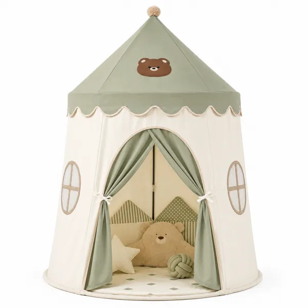 Kid Toddler Play Set,Polyester House Play Tent photo-5