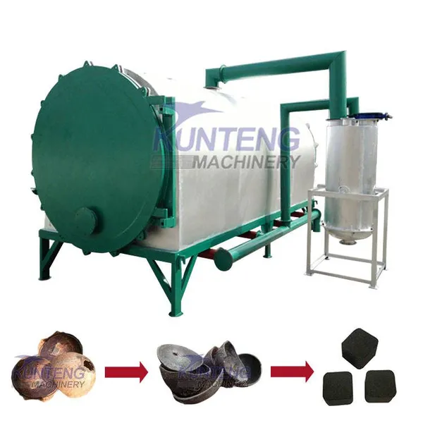 Charcoal Making Machine Kilnery Shisha Charcoal Making Machinery EPC