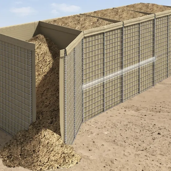 Folding Blast Barrier Wall 2-Year Warranty, Mill Test Report Included, Free Installation Drawing photo-5