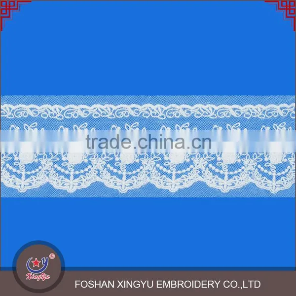 2016 Hot Sale 100%cotton Fancy Polyester Lace Borders Factory Price photo-2