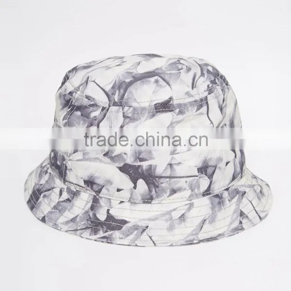 Wholesale Pure Cotton Short Brim Promotional Bucket Hat photo-2