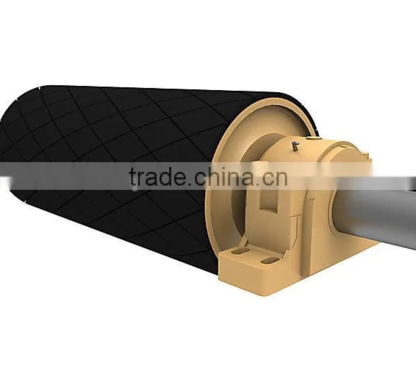 30000-Hour Conveyor Pulley/ Rubber-lagged Pulley/ Heavy Pulley for Belt Conveyor photo-4