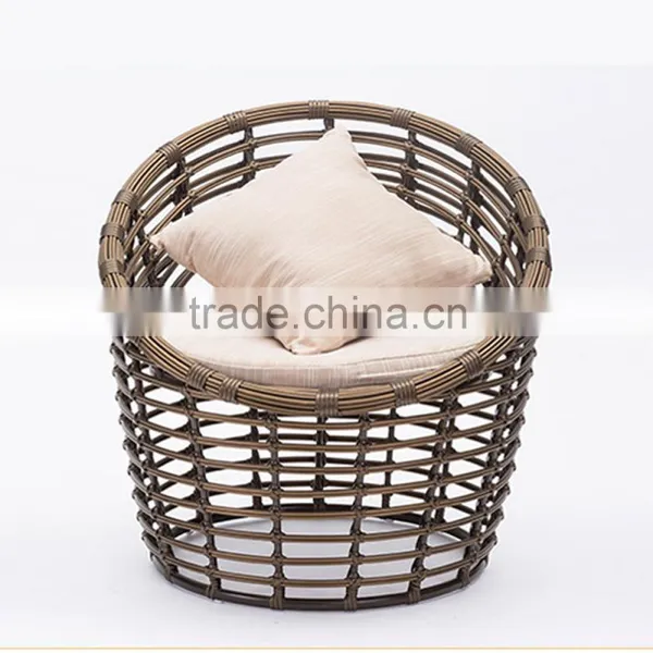 Outdoor Leisure Dining Table Set Garden Wicker Egg Chair Rattan Furniture Italian Design photo-3